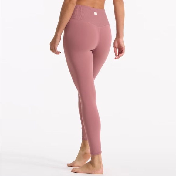 🚫 SOLD Vuori Rib Studio Legging Marsala Pink S - Picture 2 of 7